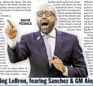  ??  ?? DAVID FIZDALE