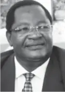  ??  ?? Cde Obert Mpofu