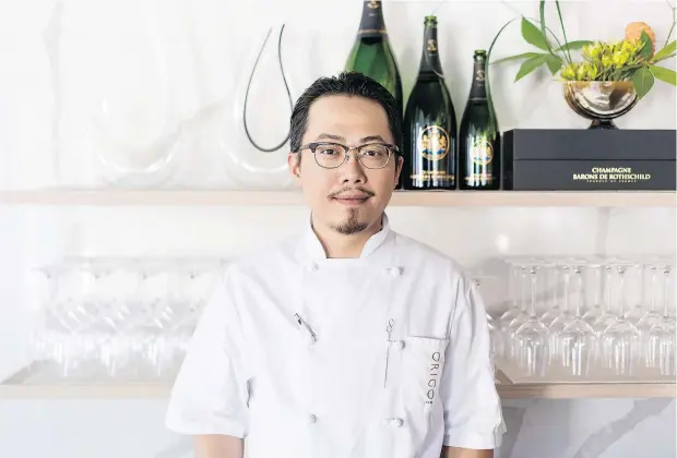  ??  ?? Chef David Pan says he favours simple and comfort dishes, especially those that involve patience and slow cooking.