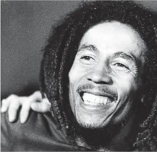  ?? Foto: AFP ?? Dieses Foto von Bob Marley stammt aus dem Jahr 1976.