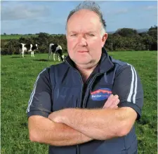  ??  ?? Farmer Donal Hurley, from Bandon, Co Cork. Photo: Daragh McSweeney/Provision