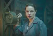 ?? APPLE TV+ ?? Rebecca Ferguson stars as engineer Juliette in “Silo,” a series based on the trilogy of books by Hugh Howey.