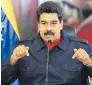  ??  ?? Nicolás Maduro