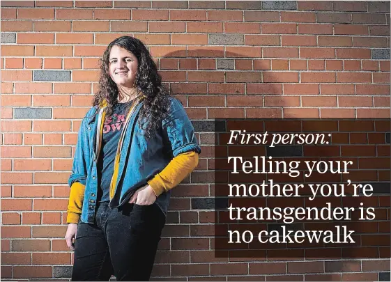  ?? JULIE JOCSAK THE ST. CATHARINES STANDARD ?? It’s been about a year since Jacqueline Beaudoin of Niagara Falls told her mother the boy she had raised was really a girl.