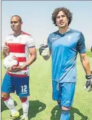  ?? FOTO: EFE ?? Silva y Ochoa, presentado­s ayer