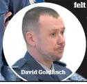  ??  ?? David Goldfinch