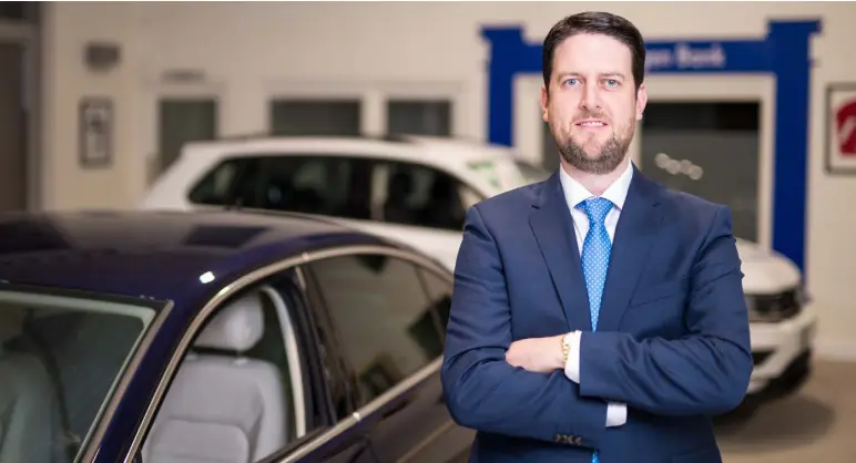  ??  ?? Neil Connolly of Connolly Motor Group says the extension of the M17 represents a huge opportunit­y for their business