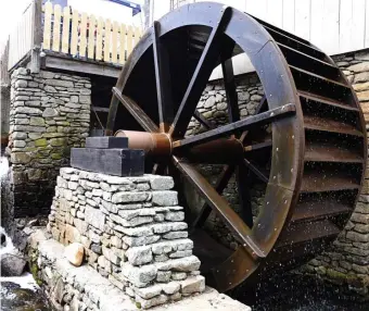  ??  ?? ROLLING ON: The Grist Mill in Plymouth will be back in action next month.