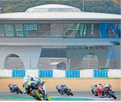  ?? PASCUAL ?? El Circuito de Jerez no albergará este año los test de Moto2 y Moto3.