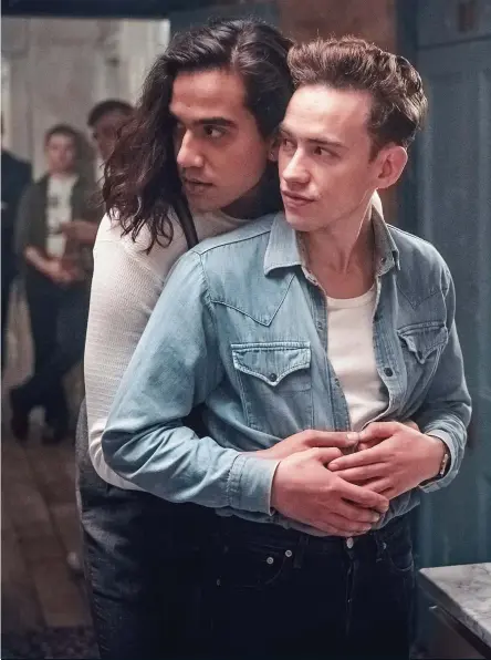  ??  ?? RELIVING THE ERA: Channel 4’s drama It’s A Sin tells how AIDS hit the gay community in the 1980s