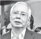  ??  ?? Najib