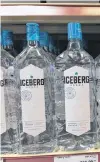  ?? JOE GIBBONS/ THE TELEGRAM ?? Iceberg Vodka was hit with a heist of 30,000 litres of its iceberg water in Port Union, but says production won’t be affected.
