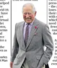  ??  ?? Exercise: Prince Charles harles performs the 5BNX X Plan twice a day