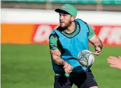  ?? PHOTO: FAIRFAX NZ ?? Nehe Milner-Skudder has been helping out at Manawatu Turbos training during the NPC season.