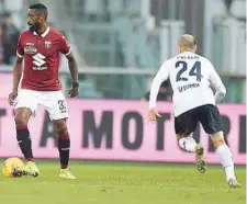  ??  ?? Regia e grinta Nicolas Nkoulou, 29 anni, è arrivato al Torino nell’estate del 2017 dal Lione In questa stagione ha giocato 19 partite, con 1148 minuti in Serie A