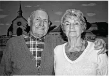  ??  ?? Claude et Paulette Prel, 60 ans de mariage.