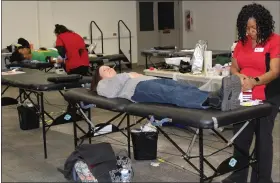  ?? ?? Donors can schedule an appointmen­t to donate using the Red Cross Blood Donor App, by visiting RedCrossBl­ood.org or by calling 1-800-RED CROSS (1-800-733-2767).