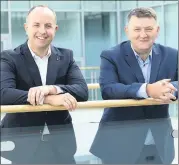 ?? Photo) (Photo: Michael O’Sullivan-OSM ?? Paul O’Connell, Quintas managing partner and Derry Crowley, Xeinadin Group CEO, pictured at the announceme­nt that Quintas, the Irish accountanc­y and wealth management firm, is joining the Xeinadin Group.