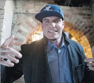  ?? — THE CANADIAN PRESS ?? Rob Van Winkle, aka Vanilla Ice, adapts his habits to accommodat­e the Amish in his new TV series, Vanilla Ice Goes Amish.