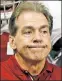  ??  ?? NICK SABAN