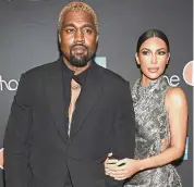  ??  ?? Bigger family: West and Kardashian turned to surrogracy due to health risks. — AP