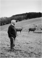  ??  ?? The deer have a mainly grass-based diet. The rich soil and northerly aspect of the farm mean that the grass is in plentiful supply when the herd needs it most. John (above) establishe­d the first deer farm in 1973. Vikki Banks (opposite) owns Seriously Good Venison