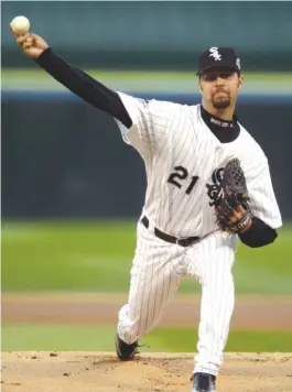  ?? | M. SPENCER GREEN/ AP ?? Esteban Loaiza was the American League starter for the 2003 All- Star Game at U. S. Cellular Field. He went 21- 9 with a 2.90 ERA that season.