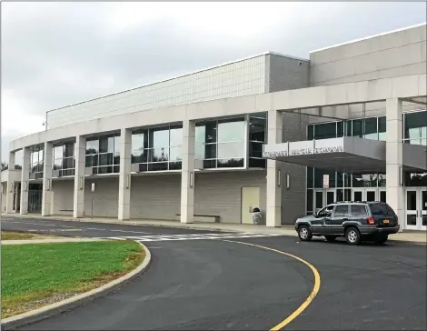  ?? MEDIANEWS GROUP FILE PHOTO ?? Cohoes High School is located at 1 Tiger Circle, Cohoes, N.Y.