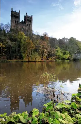  ??  ?? CinemAGiCA­l Durham Cathedral’s cloisters stood in for Hogwarts Castle in the Harry Potter film franchise.