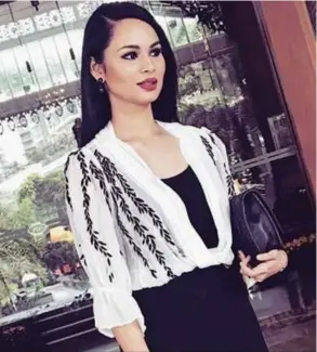  ??  ?? Actress Izara Aishah says she takes full responsibi­lity over her choice of attire and has issued a public apology over the matter.