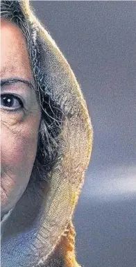  ??  ?? ● Gwen Taylor who stars as scapegoat
Enid in her new thriller The Croft