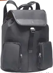  ??  ?? Montblanc Sartorial Jet Backpack