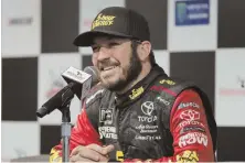  ?? AP PHOTO ?? LIKES RIGHT TURNS: Martin Truex Jr. looks for his third straight NASCAR road course victory today at historic Watkins Glen Race Course in Watkins Glen, N.Y.