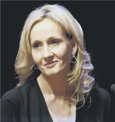  ?? PICTURE: BEN PRUCHNIE/GETTY ?? 0 JK Rowling criticised the use of the term ‘people who menstruate’ for ‘women’