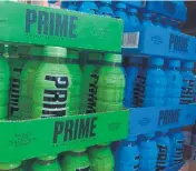  ?? PHOTO: THE CITIZEN ?? It’s been a year since Prime Energy Drink started selling in South Africa. The writer looks at its performanc­e in sales a year after entering the SA market.