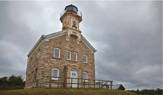  ??  ?? Top: Plum Island Lighthouse, built in 1869, is one historical site lawmakers want to preserve.