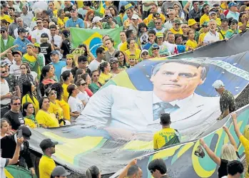  ?? AP ?? La llegada de Bolsonaro al poder puso en primer plano la idea de una democracia racial.