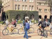  ?? Al Seib Los Angeles Times ?? USC ENROLLED the most internatio­nal students of all California universiti­es for the 2016-17 school year.