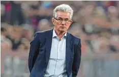  ?? Foto: Andreas Gebert, dpa ?? Jupp Heynckes hat „langsam wieder Spaß“am Trainer Job beim FC Bayern. Anzuse hen ist das dem 72 Jährigen nicht immer.