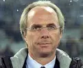  ??  ?? Ex tecnico Sven Goran Eriksson, 72 anni