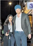  ??  ?? Markle with Prince Harry: ‘She’s exactly what he needs,’ said one commentato­r