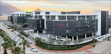  ??  ?? GOOD MOVE: Absa’s new Western Cape regional offices at Bridge Park, Century City.