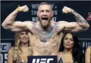  ?? THE ASSOCIATED PRESS FILE PHOTO ?? UFC star Conor McGregor.