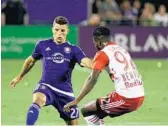  ?? JOHN RAOUX/ASSOCIATED PRESS ?? After logging three weeks of training in full, Orlando City right back Rafael Ramos may be back on the pitch soon.