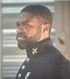  ?? ROBERT VIGLASKY/LOOKOUT POINT/BBC STUDIOS ?? David Oyelowo plays Javert in PBS’ new production of “Les Miserables.”