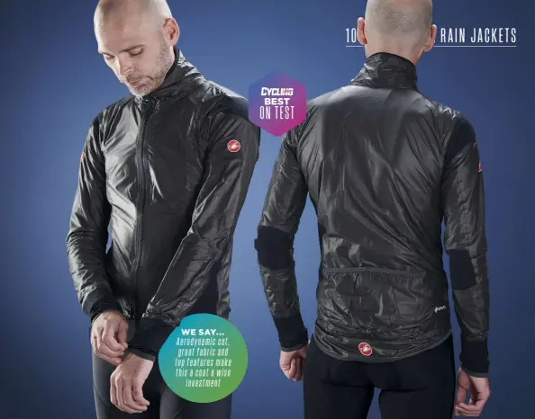  ??  ?? WE SAY... Aerodynami­c cut, greatfabri­cand top features make this a coat a wise investment