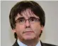  ??  ?? Carles Puigdemont