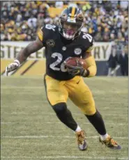  ?? DON WRIGHT — THE ASSOCIATED PRESS FILE ?? Running back Le’Veon Bell (26) will not play for the Steelers this season.