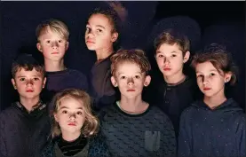  ?? PHILE DEPREZ / PROVIDED TO CHINA DAILY ?? Seven children from Belgium will perform in Five Easy Pieces in Beijing on Saturday for this year’s 3rd Theatertre­ffen in China.