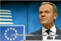  ?? GETTY IMAGES ?? European Council president Donald Tusk says concluding a comprehens­ive agreement on trade and future co-operation ready to be signed immediatel­y after Brexit will be ‘‘dramatical­ly difficult’’ to achieve.